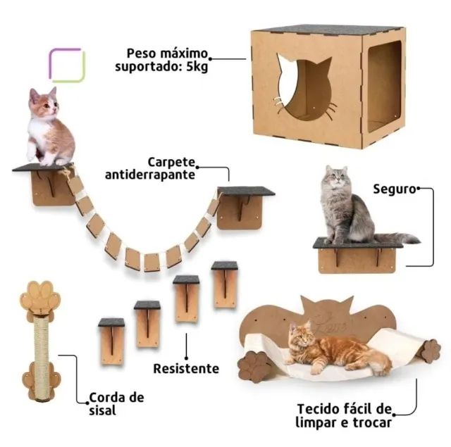 Doação de Gatinho Macho - Carinhoso + Kit Completo - Foto 5