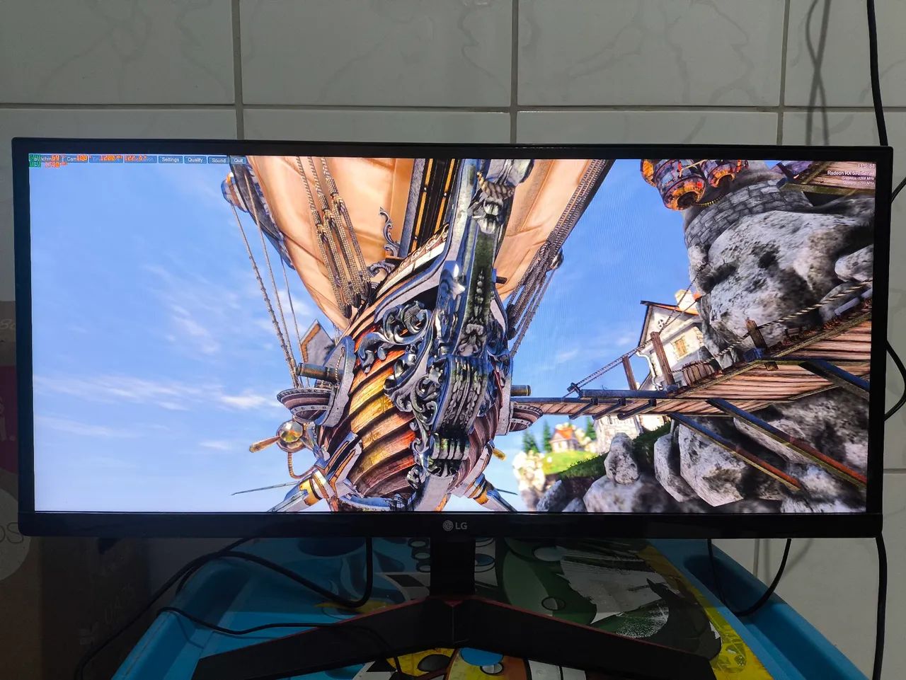 Monitor ips  29 polegadas ultra wide 75hz LG 