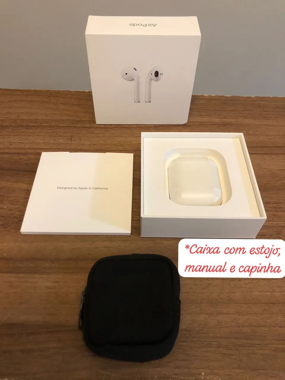 Estojo de recarga Airpods Original Geração 2 - Foto 2