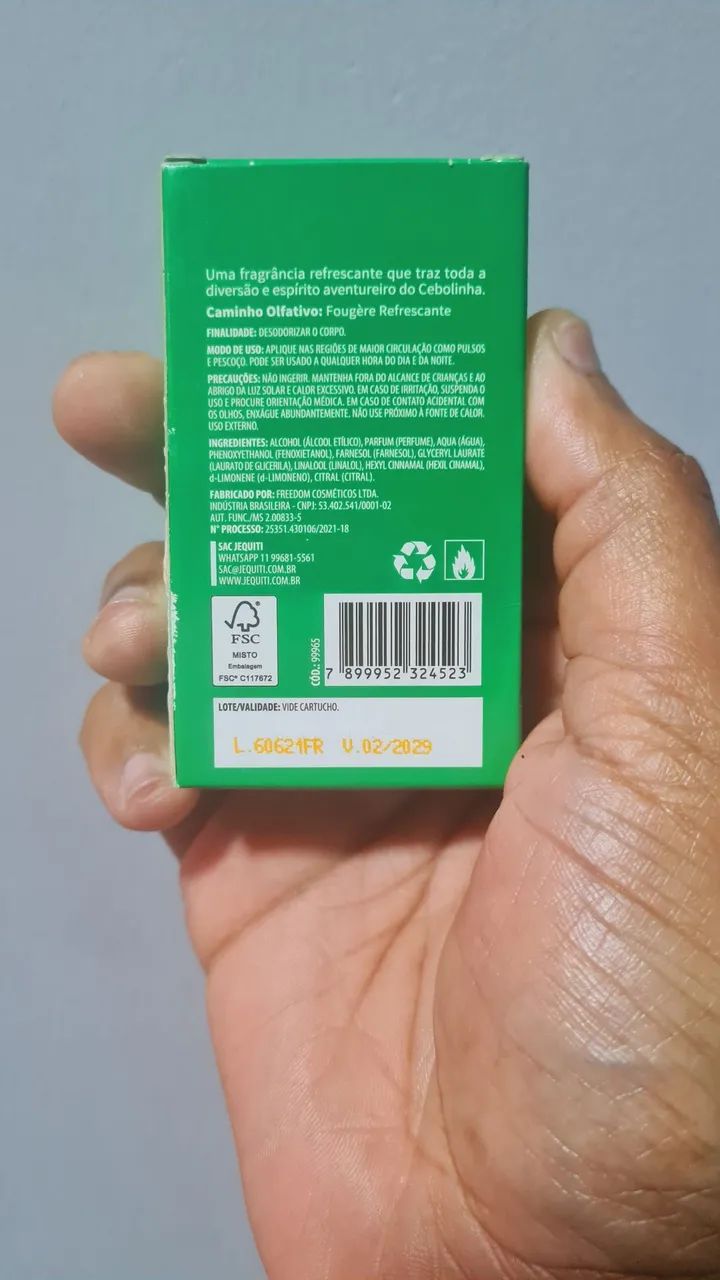 Perfume Cebolinha Jequiti 25ml - Foto 2