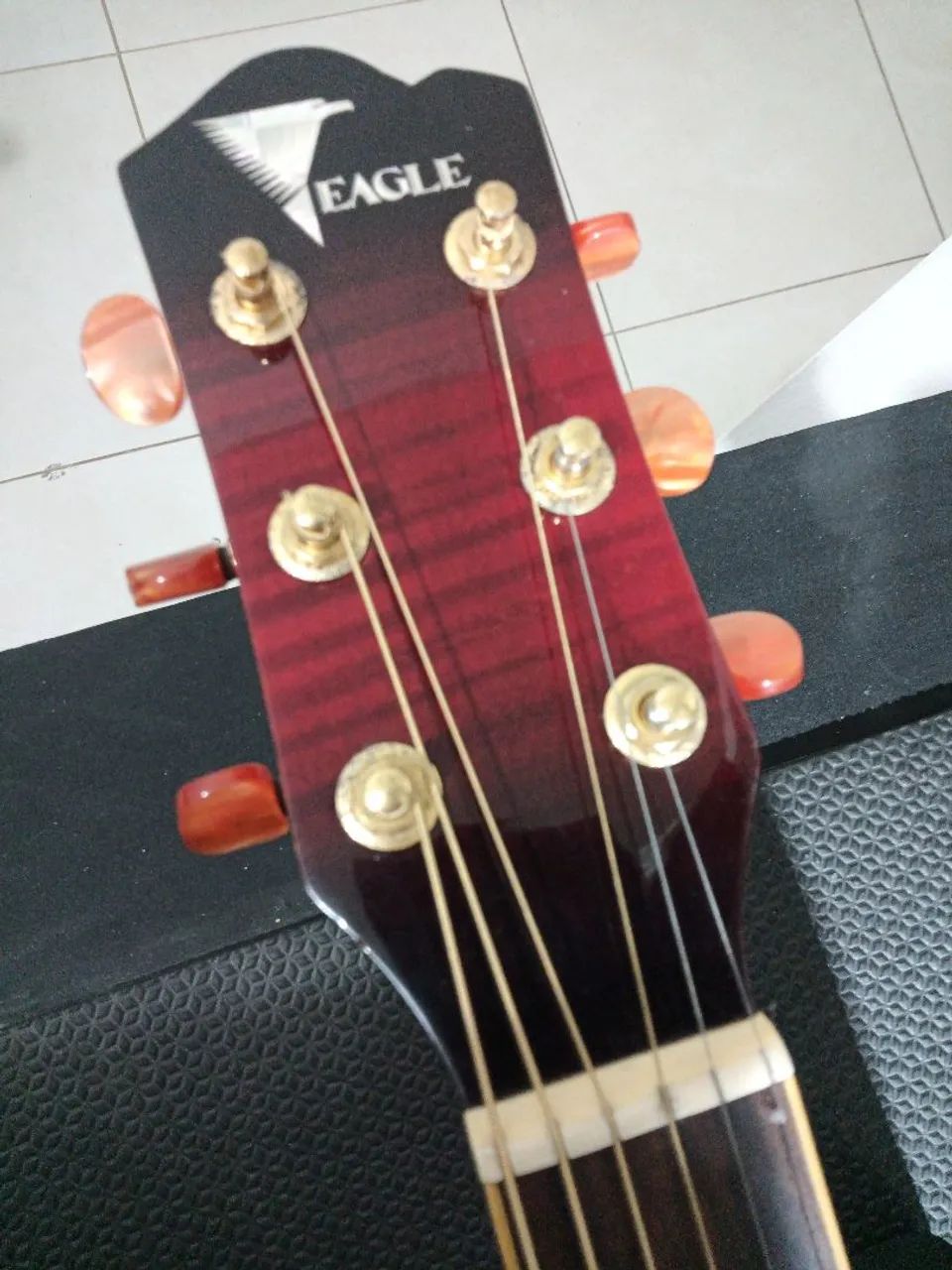 Violão Eagle CH306 Red Burst - Foto 4