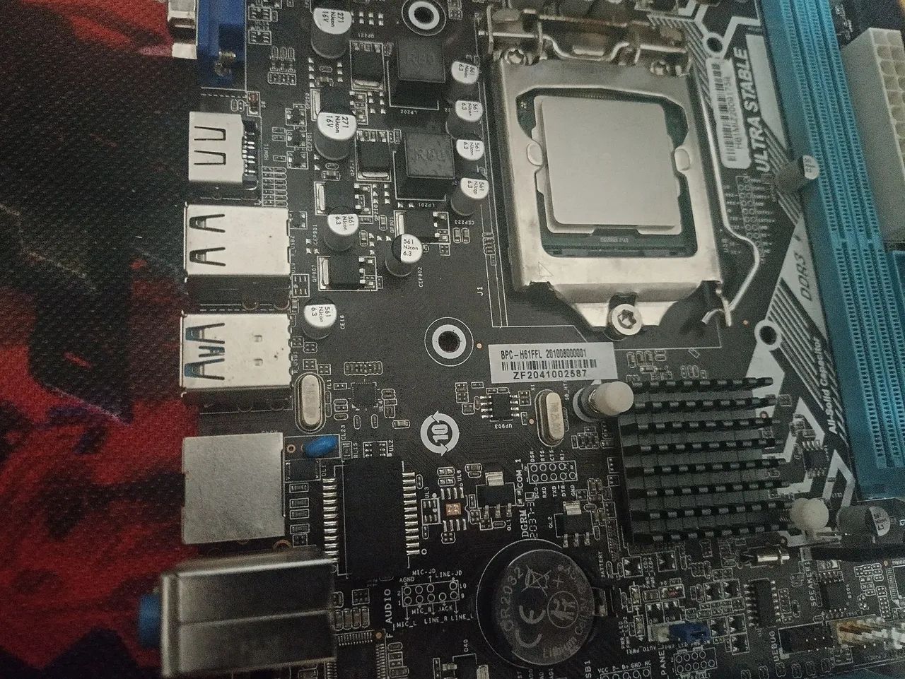 Placa mãe BPC-H61FFL 2a e 3a geração. Leia desc.  - Foto 3
