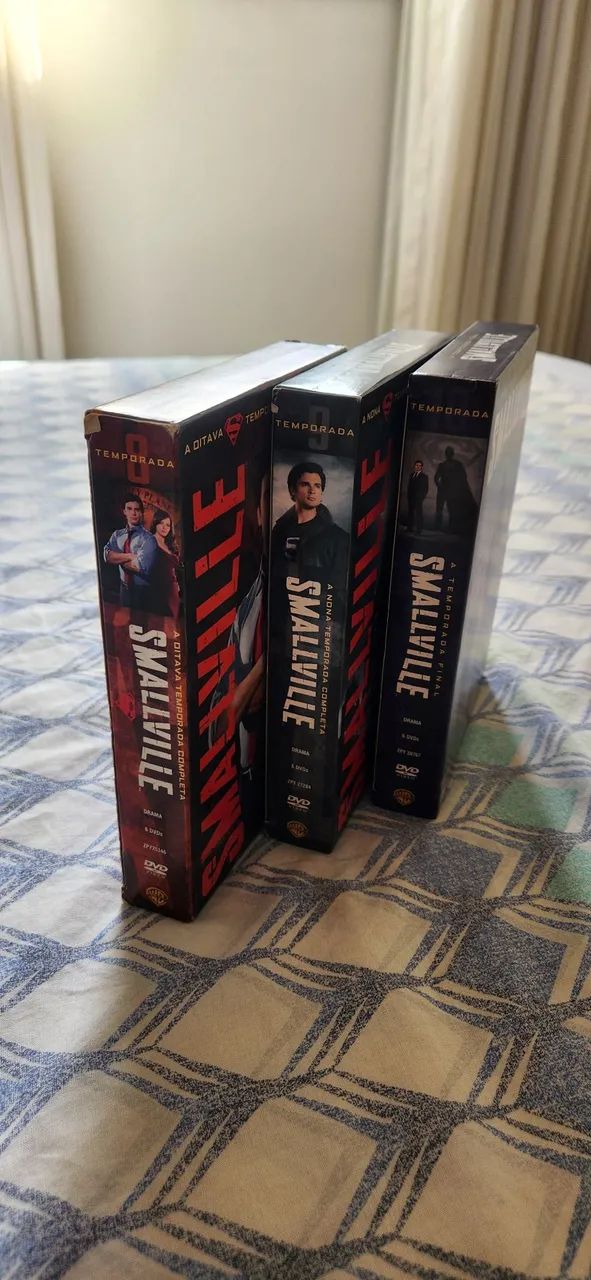 Box Smallville Temporadas 8, 9 e 10 DVDs