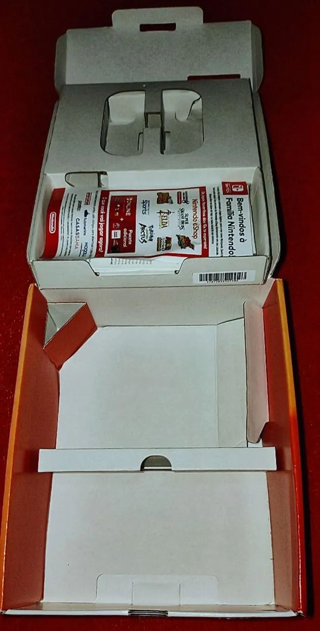 Caixa de Nintendo switch oled + manual+berço  - Foto 3