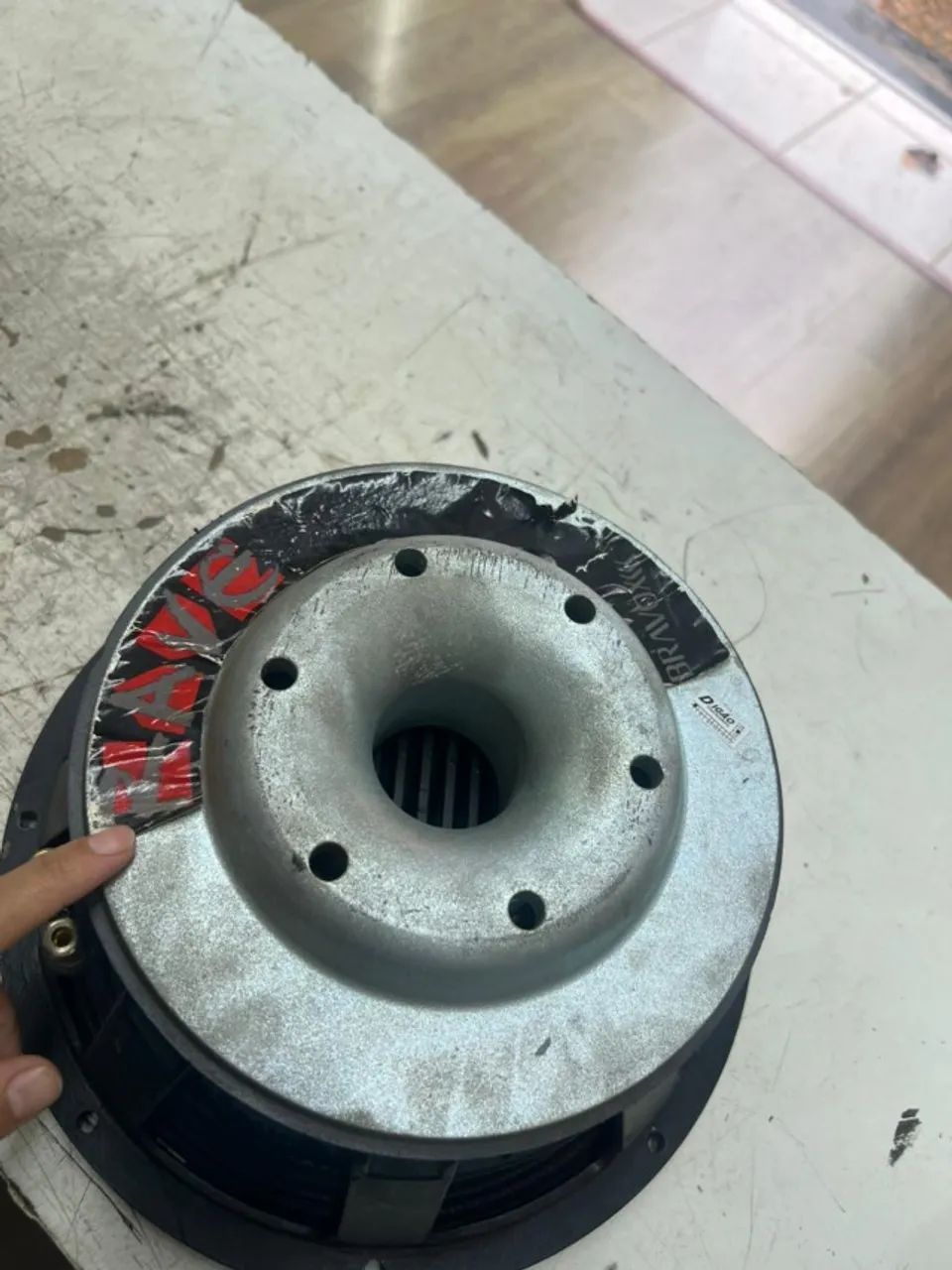 RELÍQUIA BRAVOX RAVE 1100RMS 12 POLEGADAS TOP DEMAIS - Foto 4