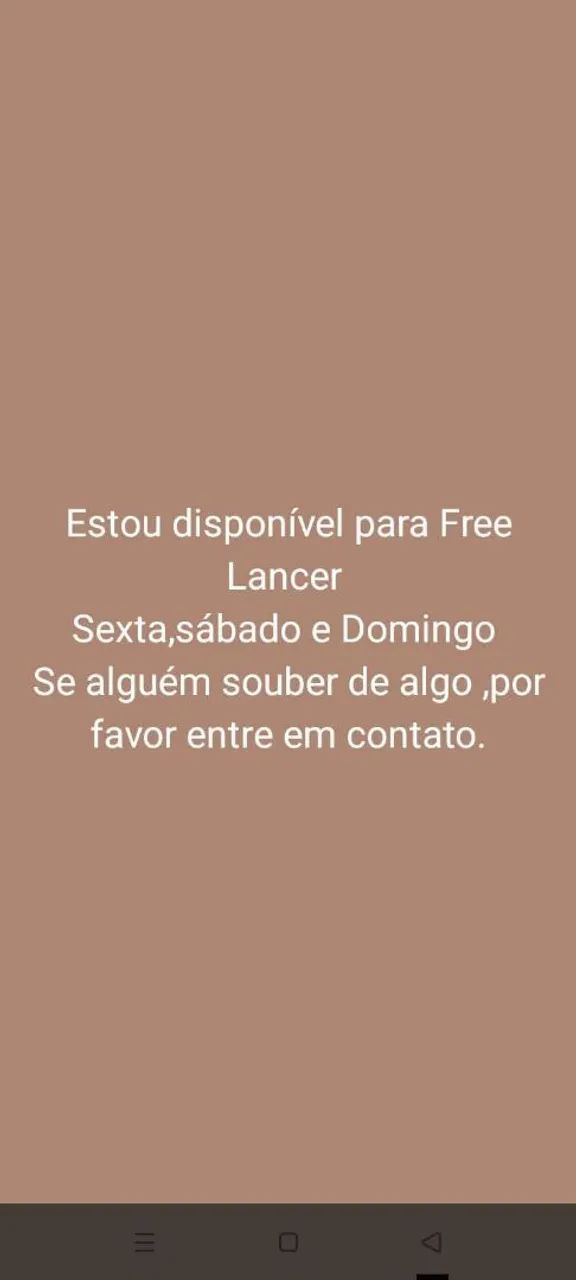 Não é vaga 