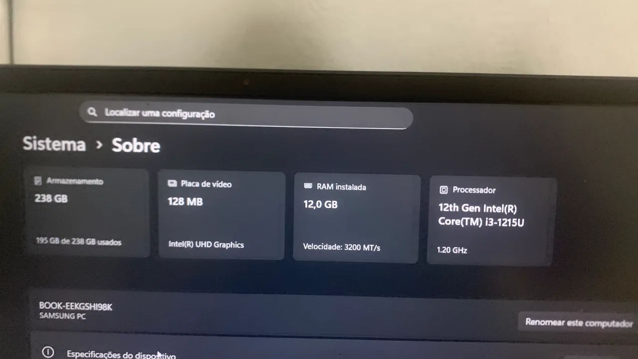 Notebook Samsung Galaxy book 2 - Foto 3