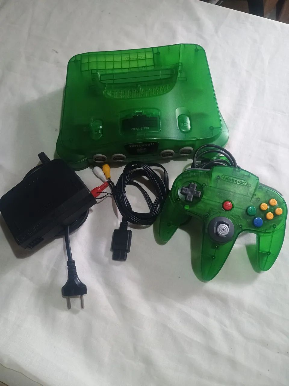 Nintendo 64 kiwi _ completo 