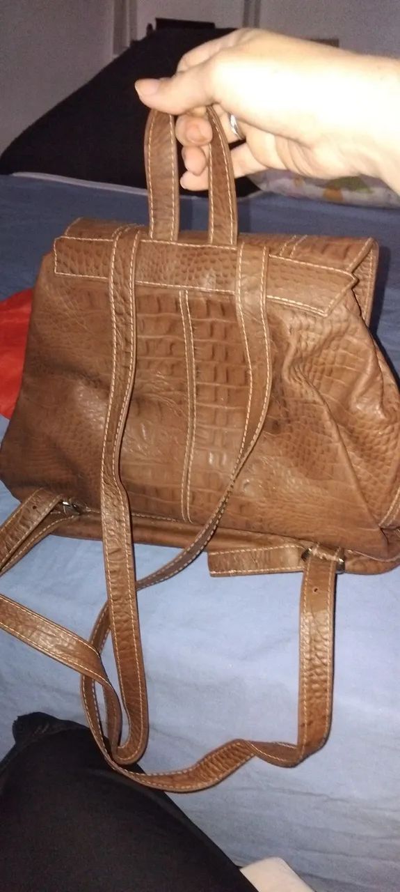 Bolsa de couro Couro Shop - Foto 3