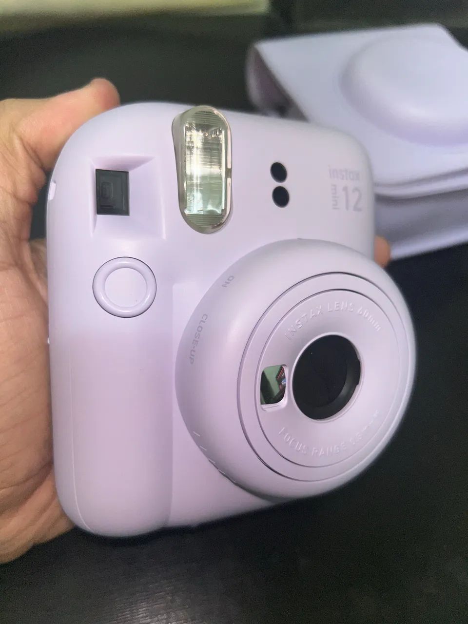 Câmera Polaroid instax mini 12 Lilás  - Foto 2