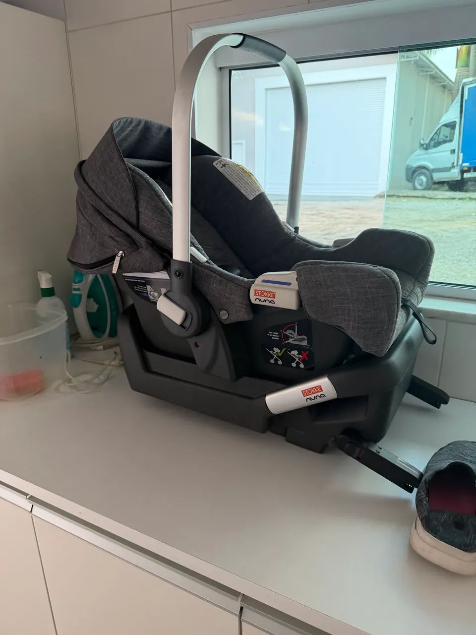 Bebê conforto Stokke com base isofix  - Foto 2
