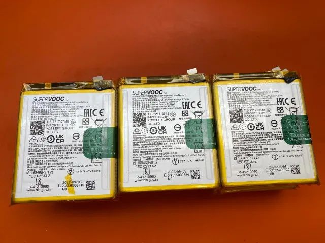 lote de 30 bateria realme 12 pro plus original