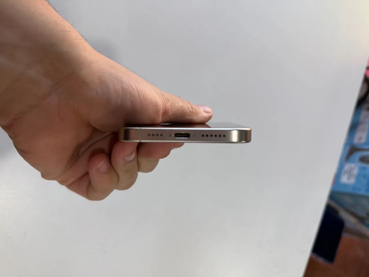 iPhone 15 pro max 256gb Branco - Foto 2