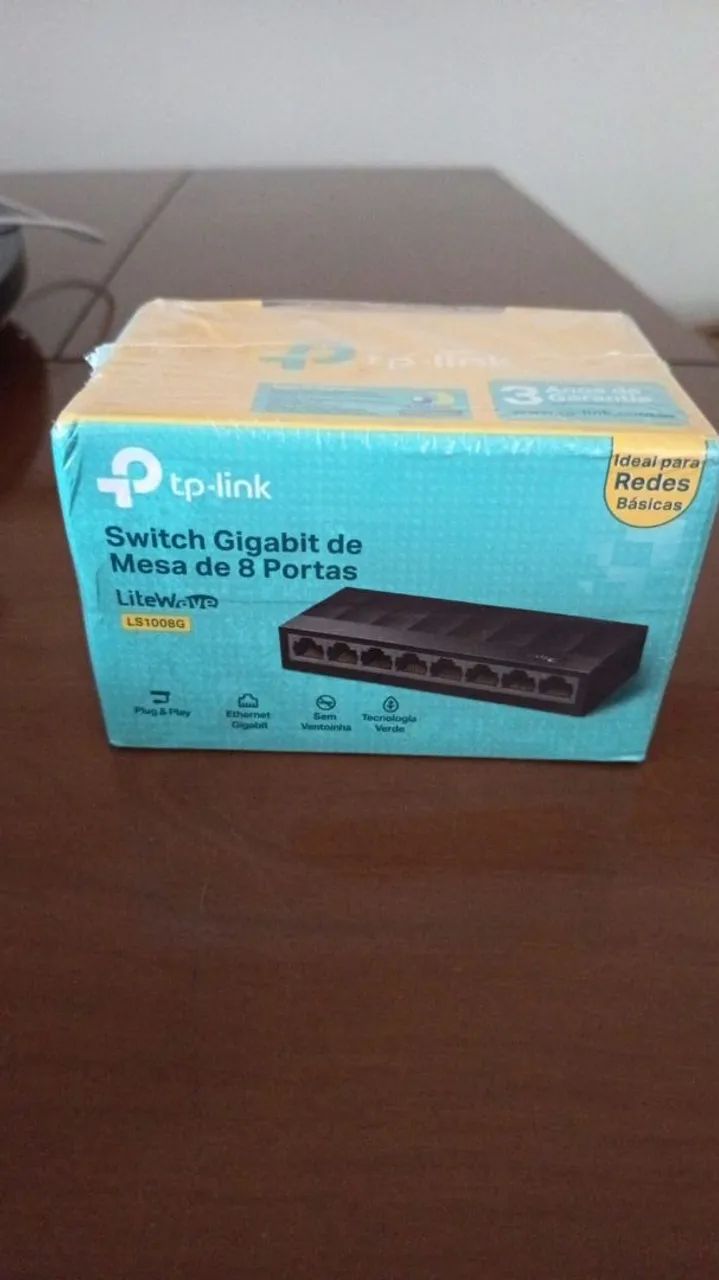 Switch Gigabit 8 portas.  - Foto 3