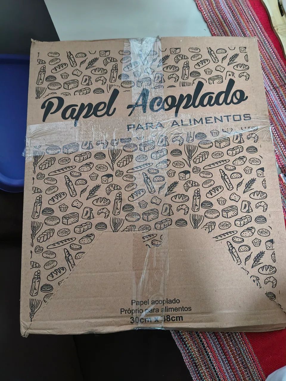 Saco de papel e papel acoplado  - Foto 4