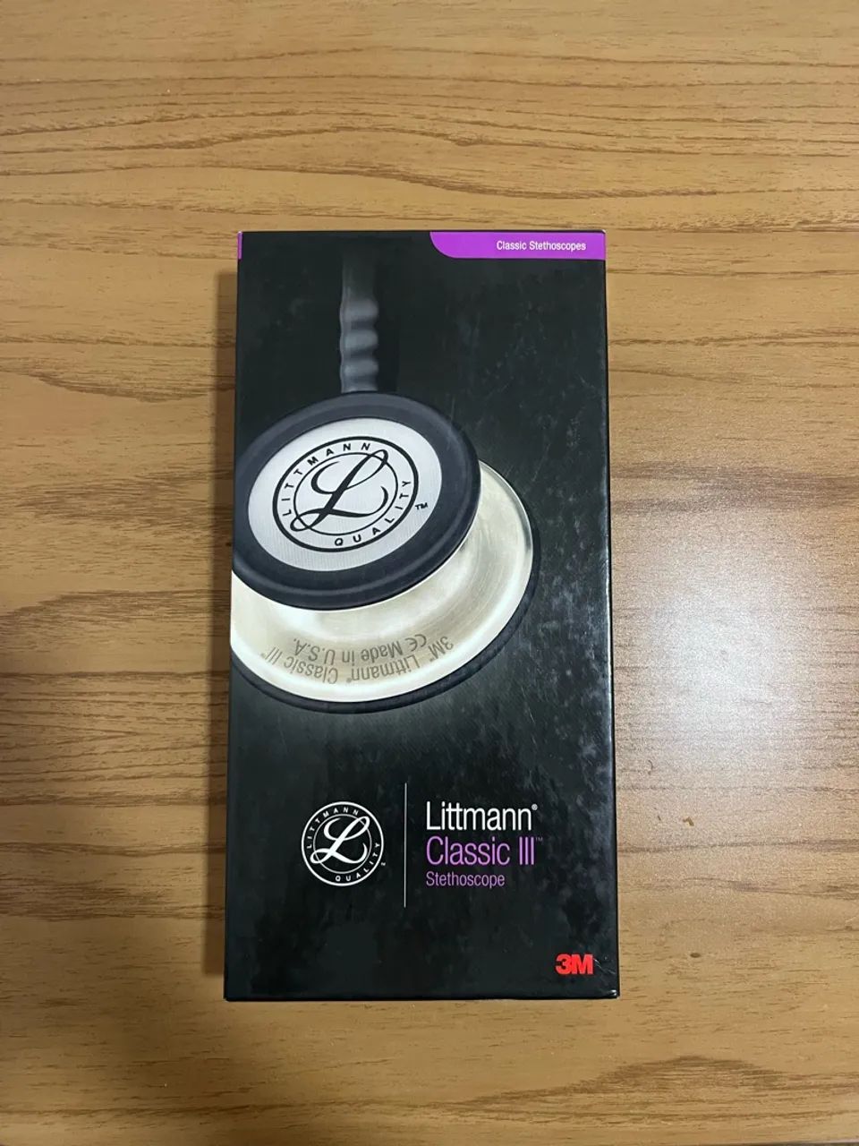 Estetoscópio Littmann Classic III Preto Original - Foto 2