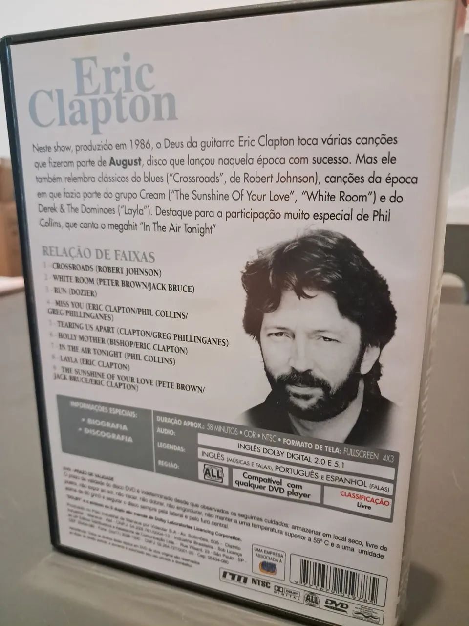 DVD Eric Clapton Show - Foto 3