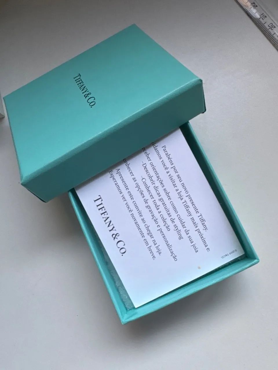 Caixa tiffany original com cartao - Foto 2
