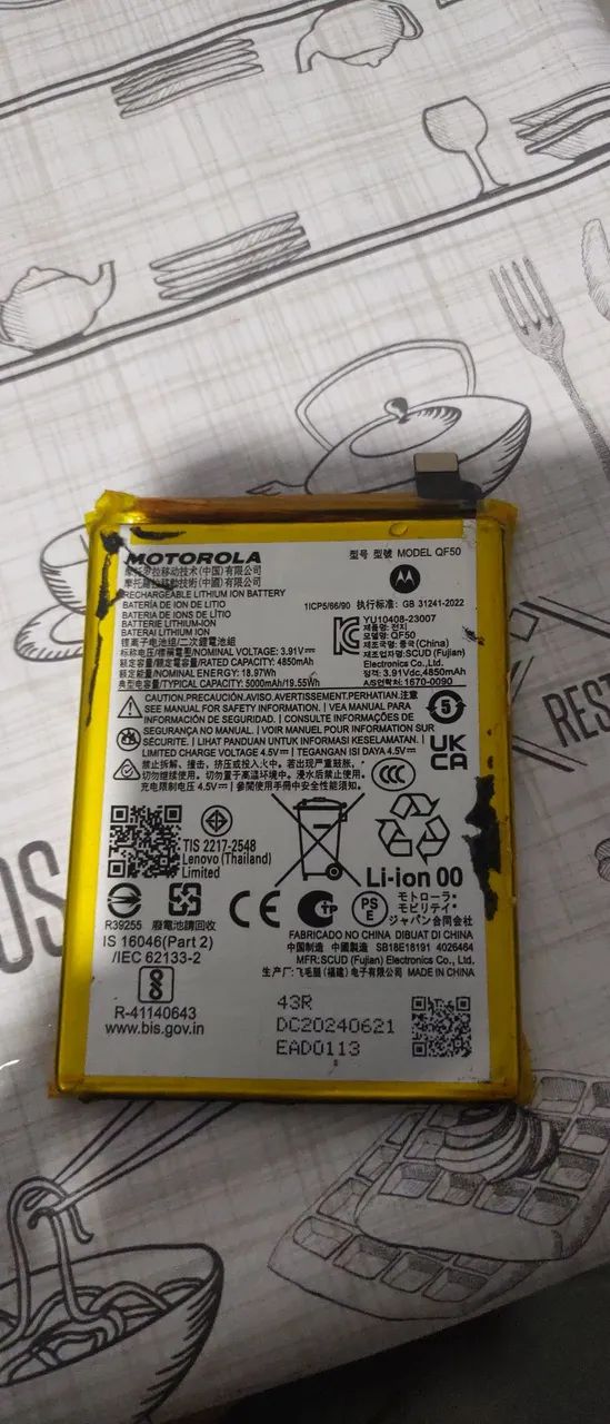 bateria original do moto g04