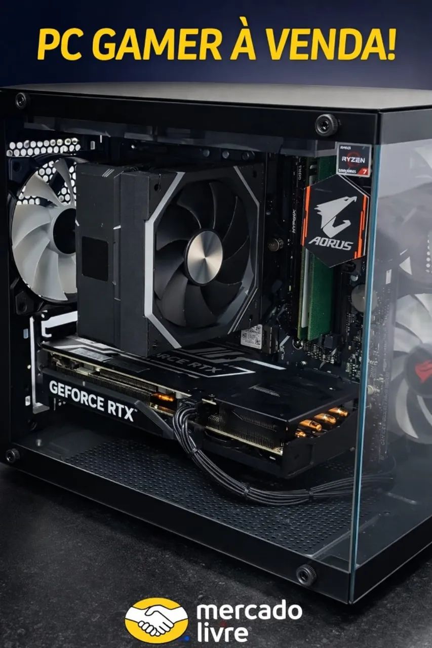 Pc Gamer Ryzen 7 5700x + Rtx 5060 Ti | 32gb Ram | Ssd | Top 1 Tb 32 Gb Galax Rtx 5060 Ti 