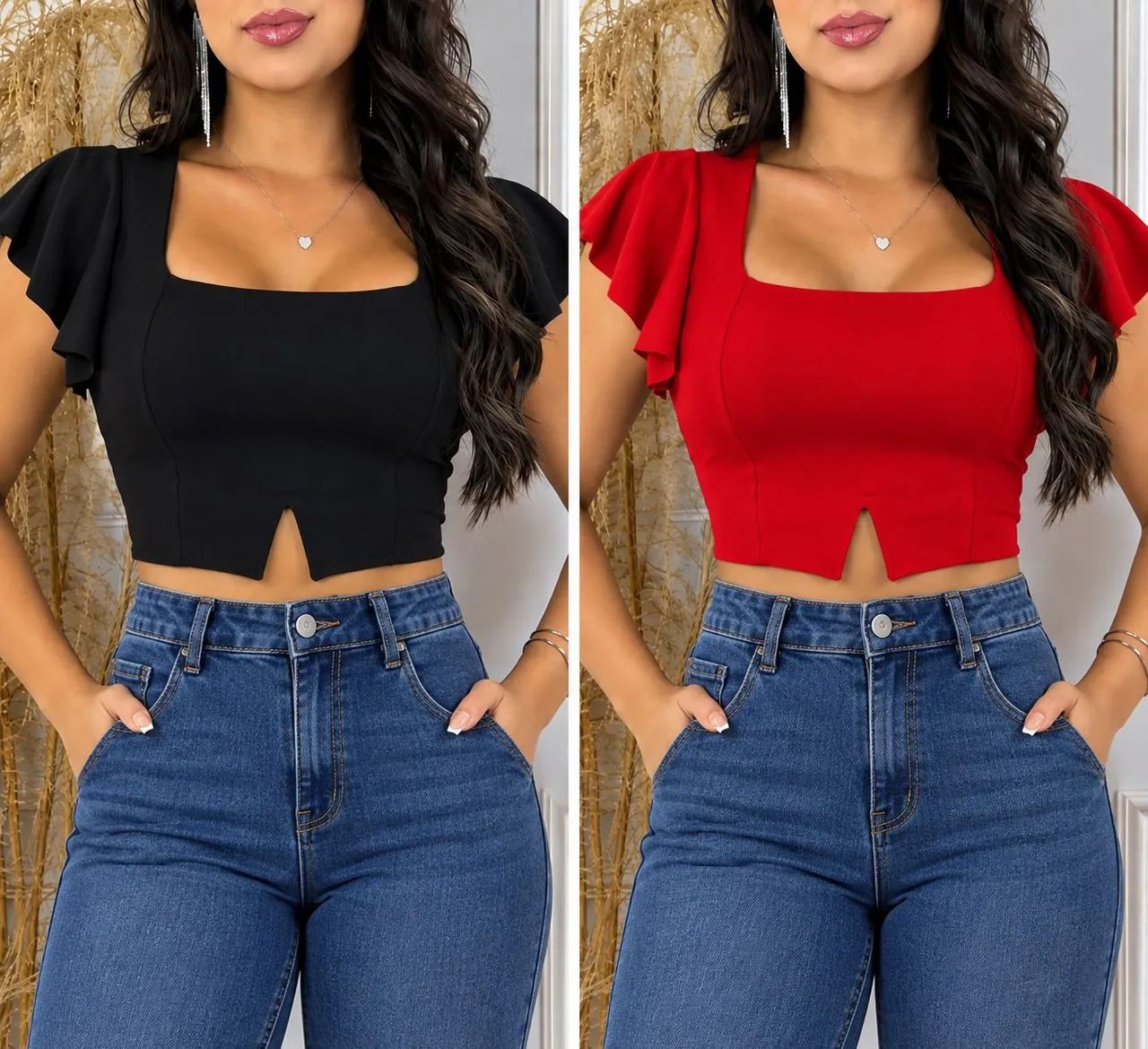 Blusas e croppeds femininos 