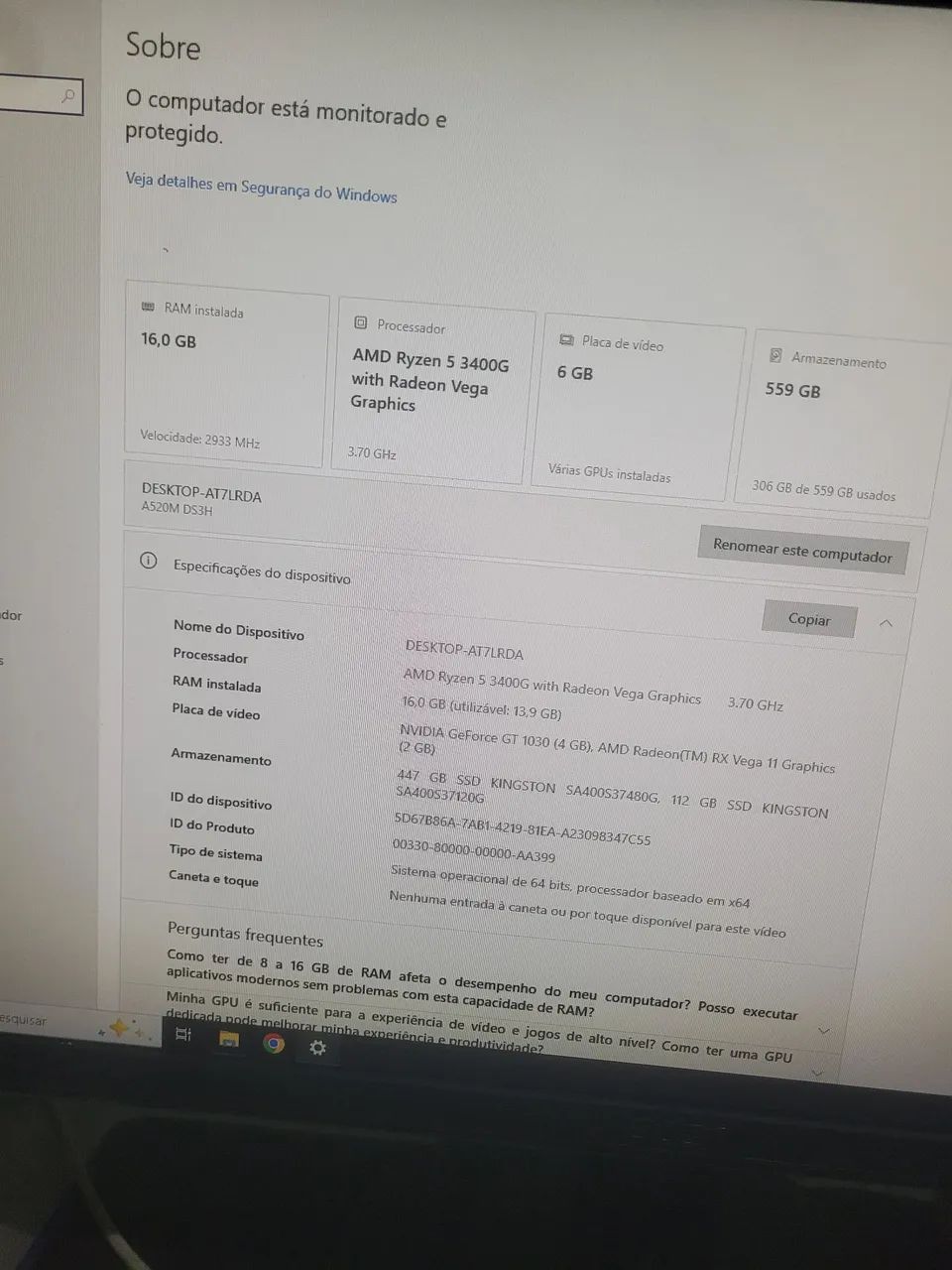 Pc ryzen 5 - Foto 5