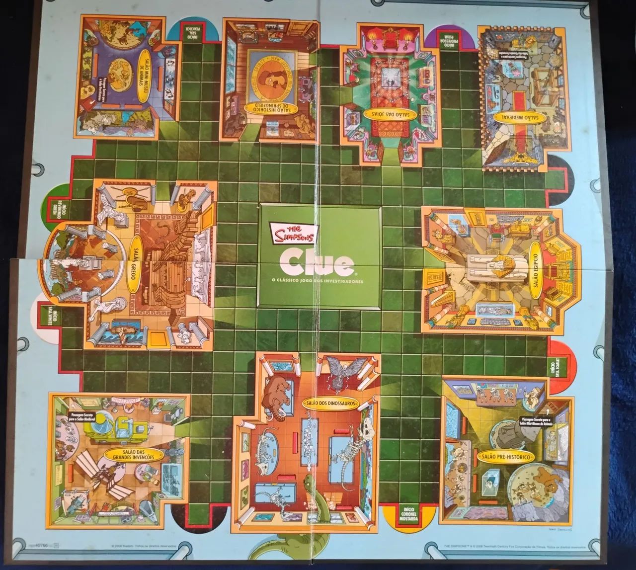 Jogo de tabuleiro - Clue Os Simpsons - INCOMPLETO! - Foto 2