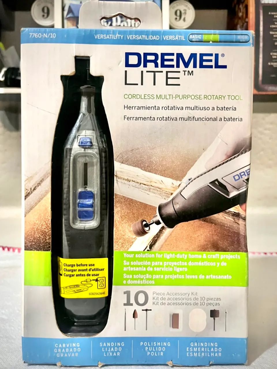 Kit Dremel Lite com Acessórios