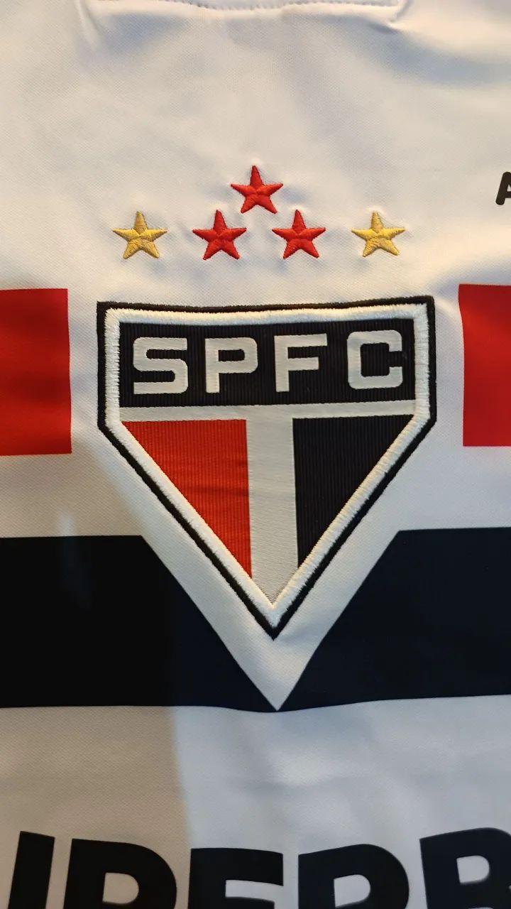 Camisa do sao paulo modelo torcedor tamanho M - Foto 2