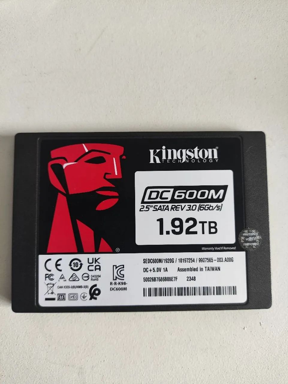 SSD SATA Kingston DC600M 1.92TB