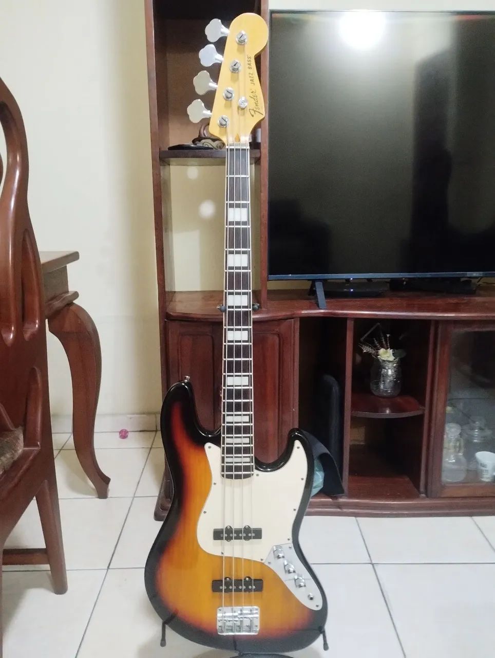 JAZZ BASS FENDER 4 CORDAS DE LUTHIER 