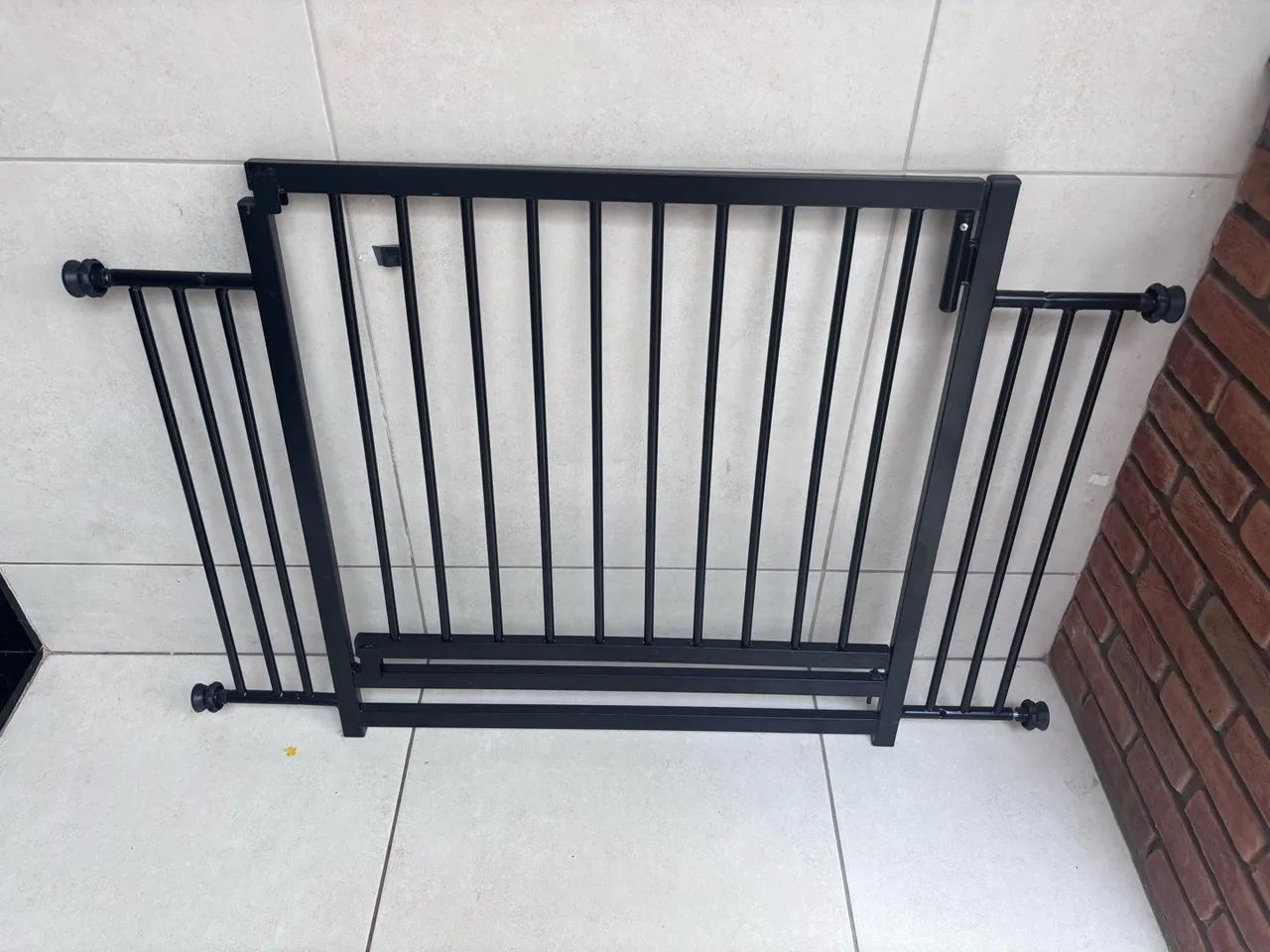 Portão Grade Proteção Pet 1m + Extensor 20cm = 120cm