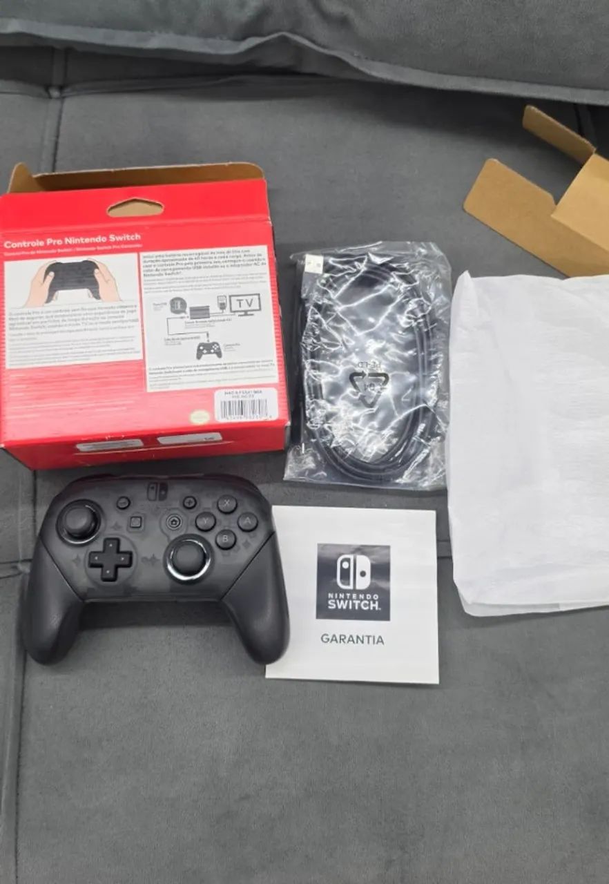 Controle Nintendo Switch Pro - Foto 3