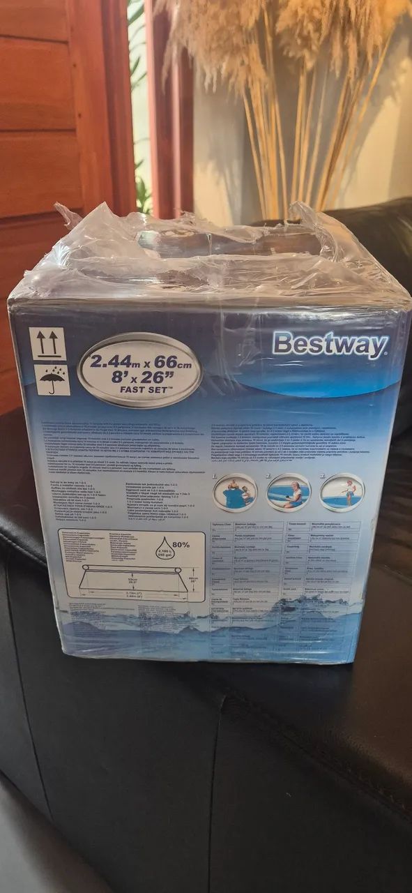 Piscina Bestway 2.100 litros - Foto 3