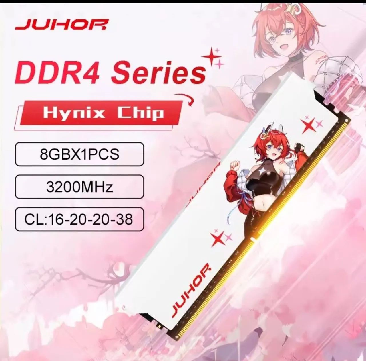 Memória RAM Juhor DDR4 8Gb 