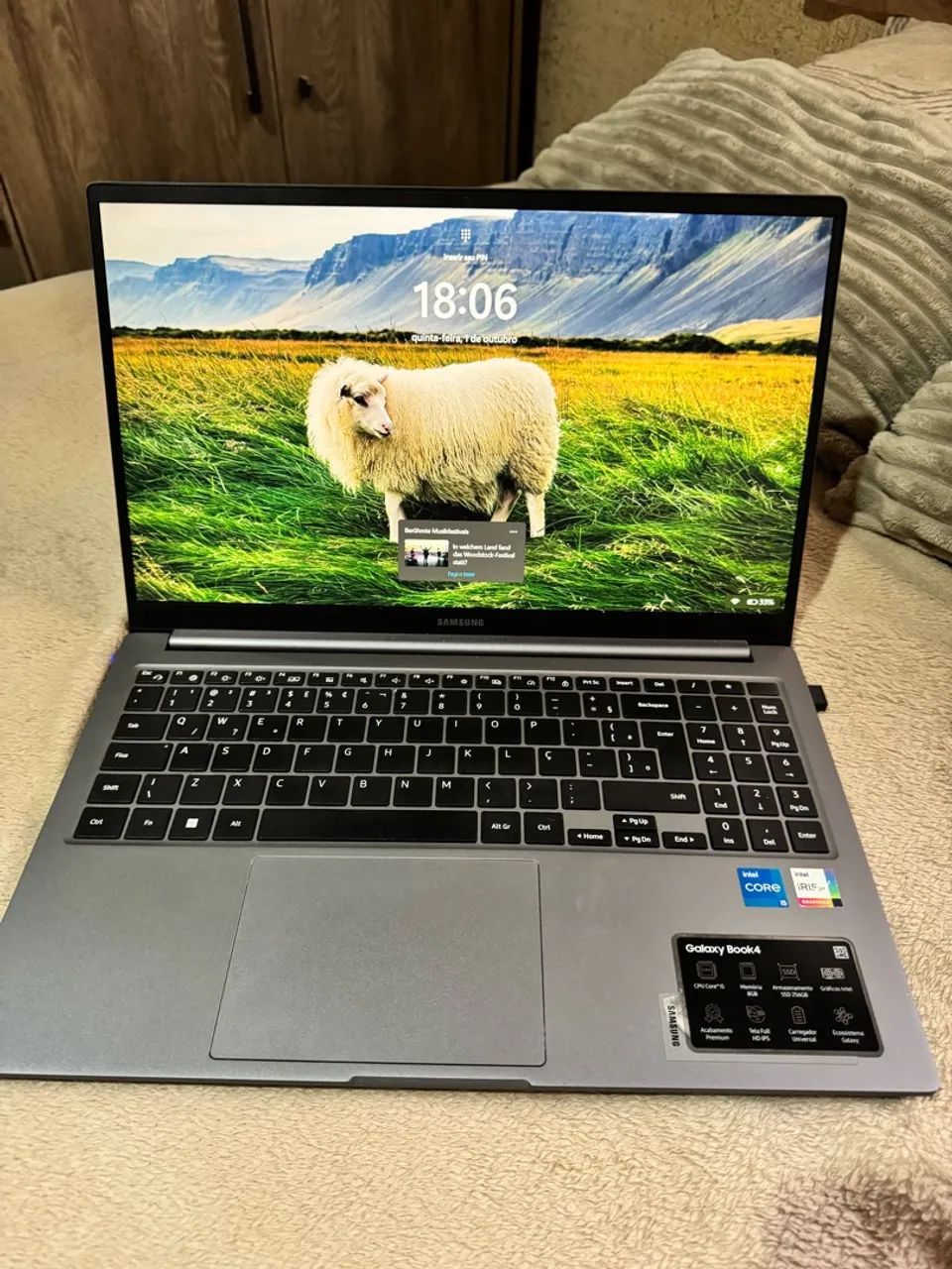 Vendo Notebook Galaxy Book 4
