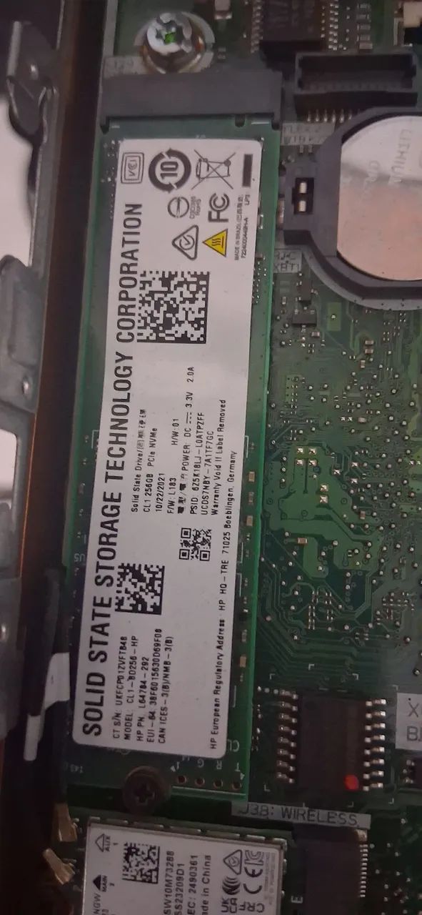 SSD NVME 256GB
