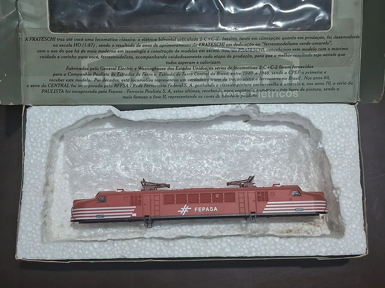Carcaça locomotiva V8 Frateschi - Foto 2