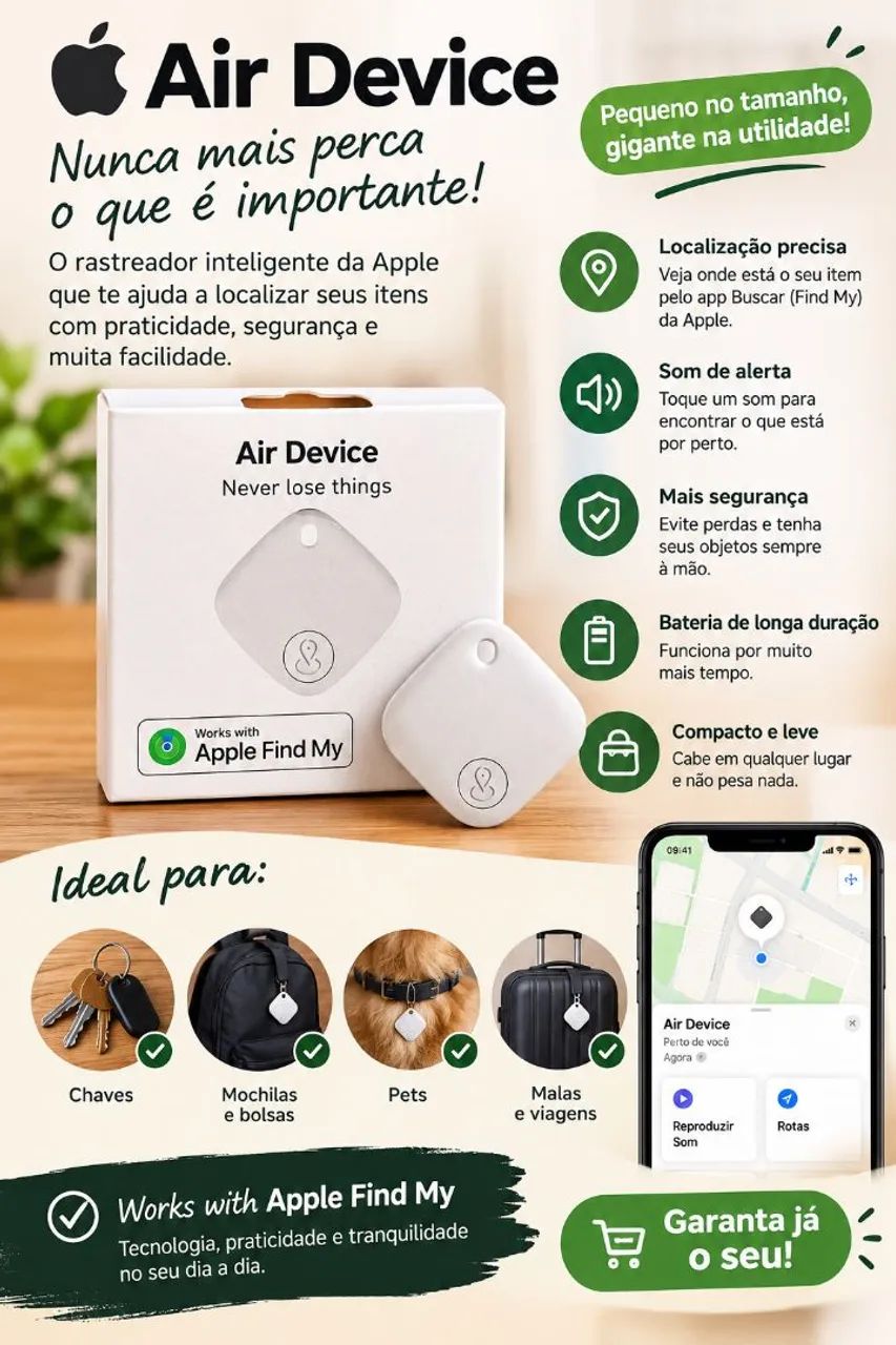 AIR DEVICE / RASTREADOR INTELIGENTE 