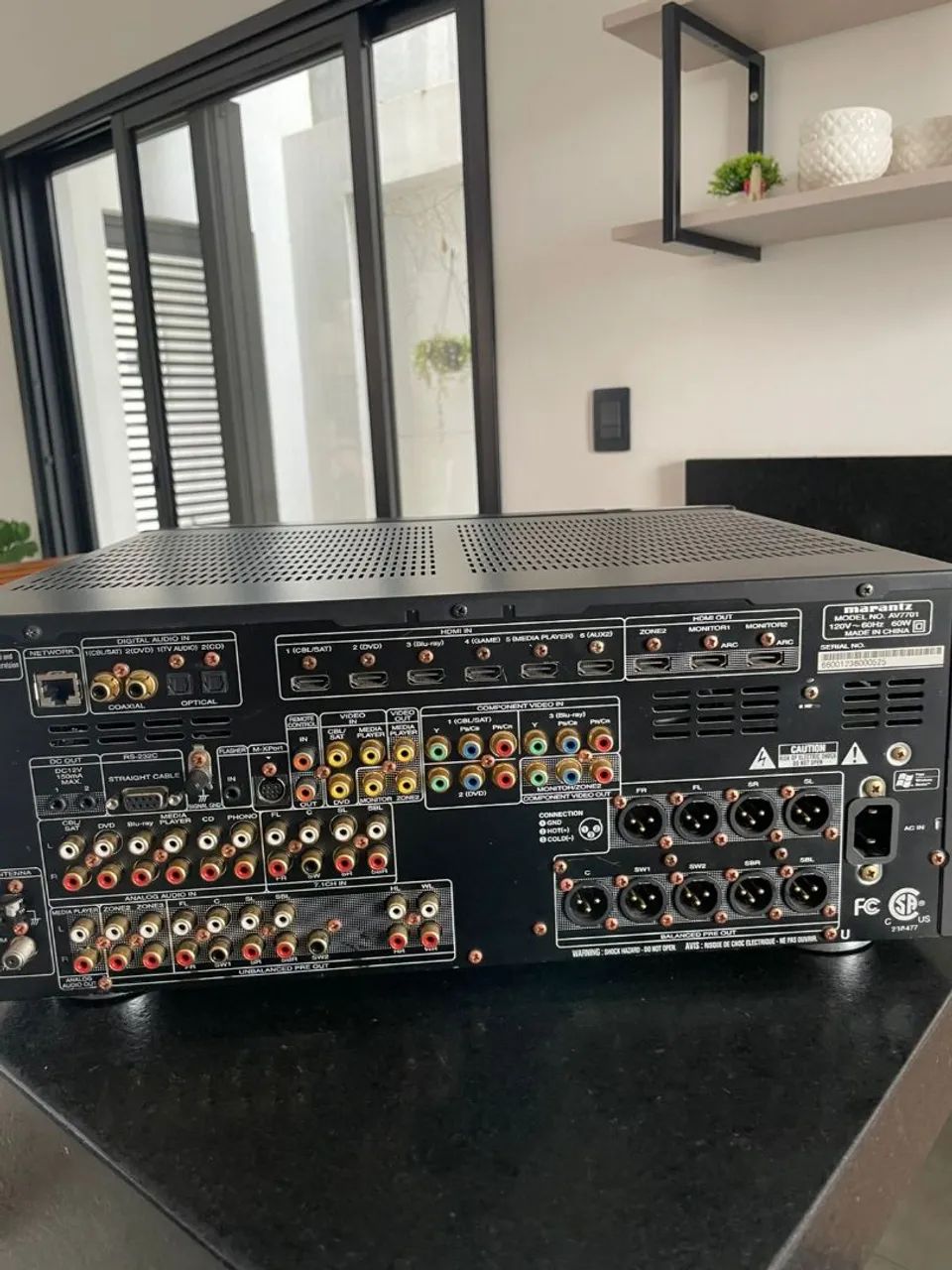 Processador Marantz 7701 home theater  - Foto 5