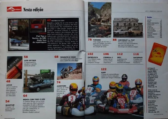 Kit com 3 revistas Quatro Rodas - Foto 2