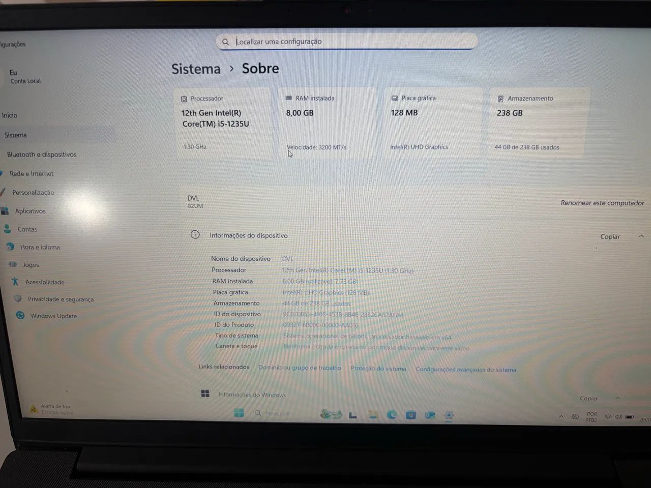 ? NOTEBOOK LENOVO V15 G3 IAP