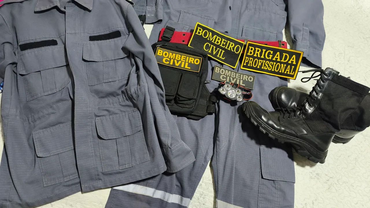 Uniformes e acessórios Bombeiro civil - Foto 3