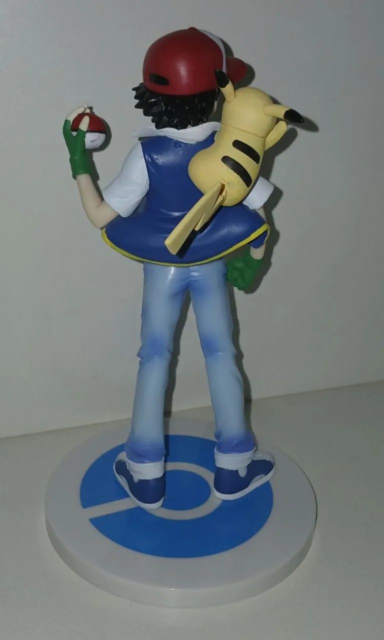 BONECO ACTION FIGURE POKEMON ASH KETCHUM E PIKACHU - Foto 2