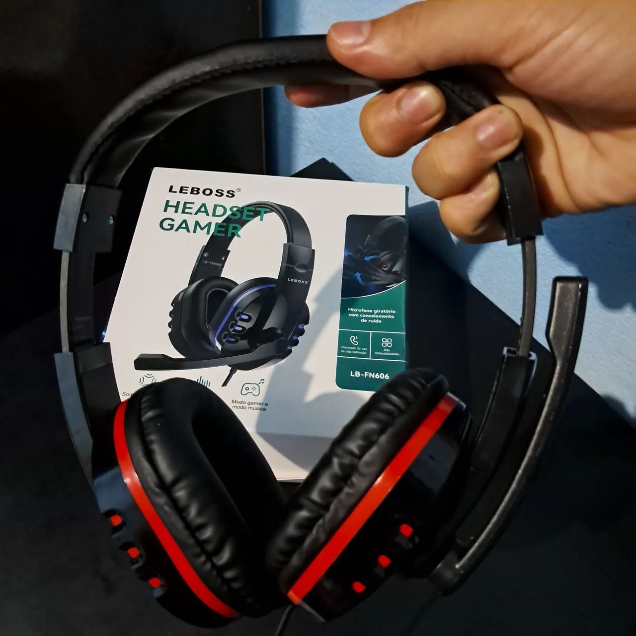Fone de Ouvido Headset Gamer Lehmox - Foto 4