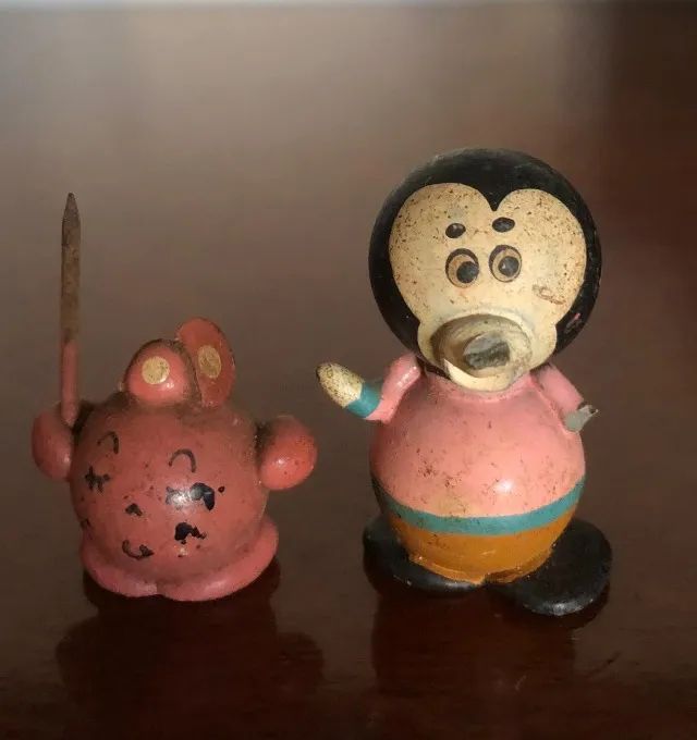 Bonecos em bola de gude- Vintage - Foto 4