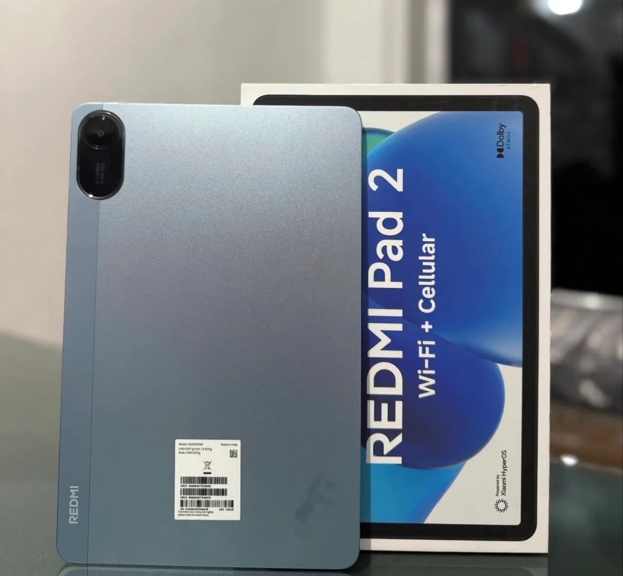 Tablet Redmi Pad 2 4G CHIP 08/256-Azul R$1999,00 - Tablets e E
