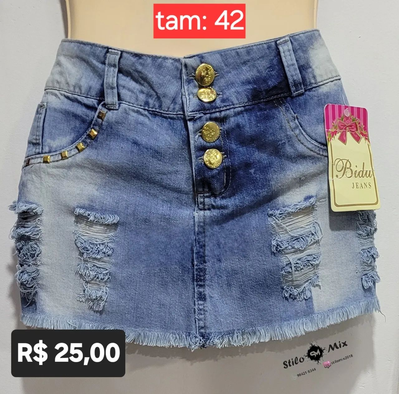 Saias e bermudas