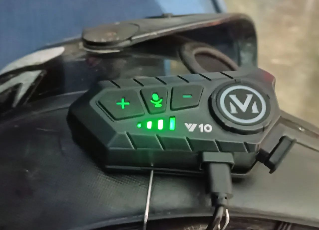 BLUETOOTH E MICROFONE PARA CAPACETE - Foto 4