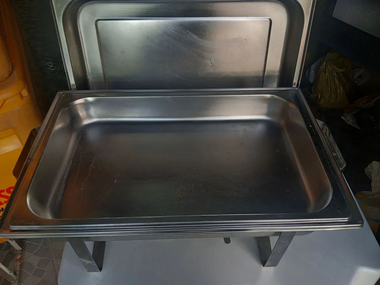 Rechaud inox 8 litros ( Aluguel ) - Foto 2